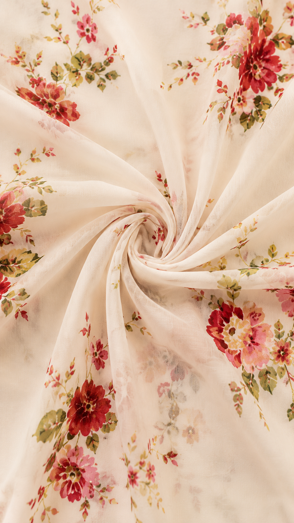 Thalia | Romantisches Floral-Maxikleid mit Beinschlitz